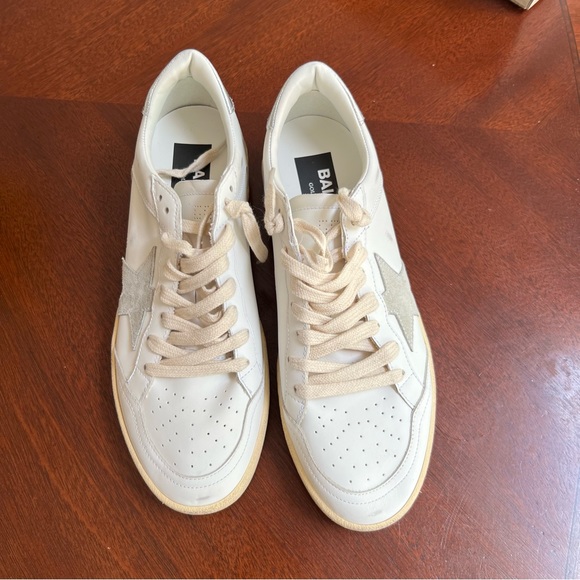 Golden Goose Ballstar with suede star and metallic leather heel tab - BRAND NEW - Picture 10 of 11